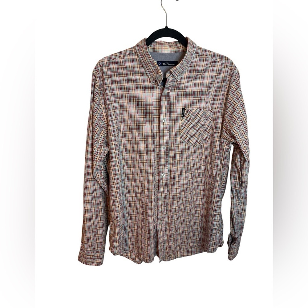 Ben Sherman Multicolor Check Button Down Shirt